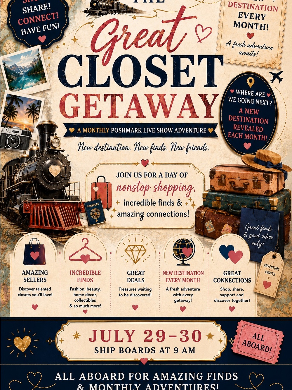 Join me for FABULOUS Train Shows!